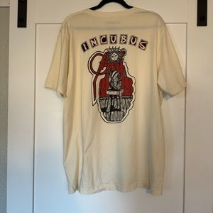 Incubus concert band tee T-shirt
